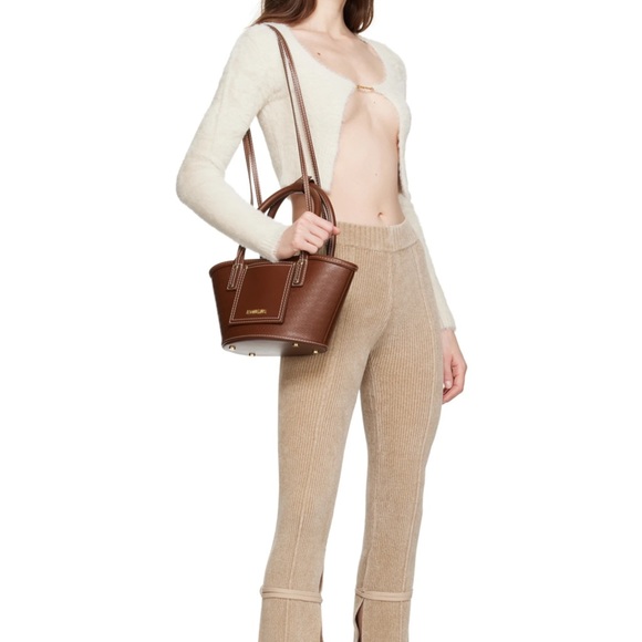 JACQUEMUS Off-White Le Papier 'La Maille Neve Manches Longues' Cardigan - Picture 4 of 4